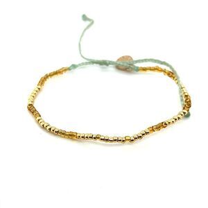 Pura Vida Gold Beaded Bracelet
